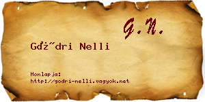 Gödri Nelli névjegykártya